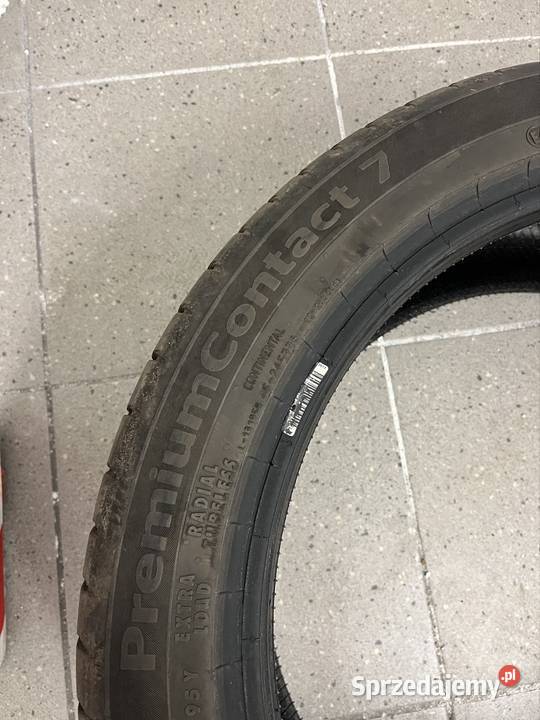 Letnie opony continental przemium contact 7 Wrocław