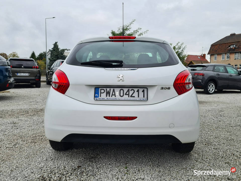 Peugeot 208 Klimatyzacja Tempomat Komputer wielofunkcyjna kierownica wielkopolskie Wągrowiec