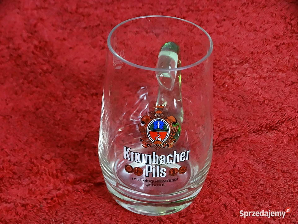 Kultowy Kufel Krombacher Pils Unikatowe Zielone Biłgoraj sprzedam