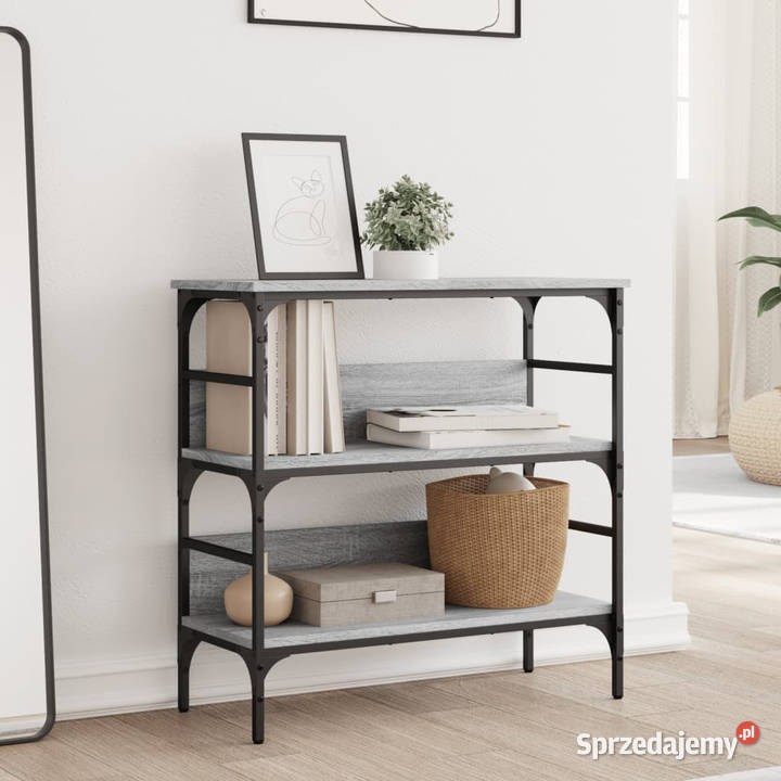 Stolik konsolowy szary dąb sonoma 75x32x75 Warszawa sprzedam