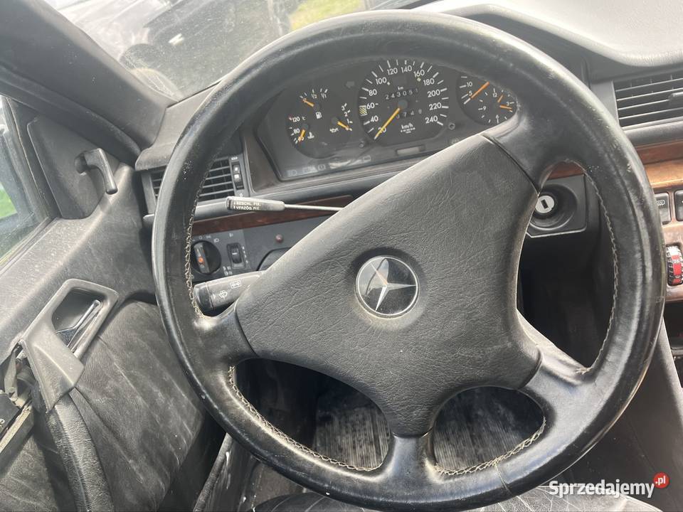 Mercedes 300CE 1991r Skora Klima Automat w124 srebrny W124 Jarosław