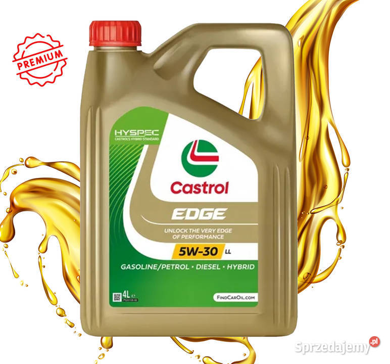 Olej silnikowy Castrol Edge 5W30 4L dawne FST LL podlaskie Sokółka