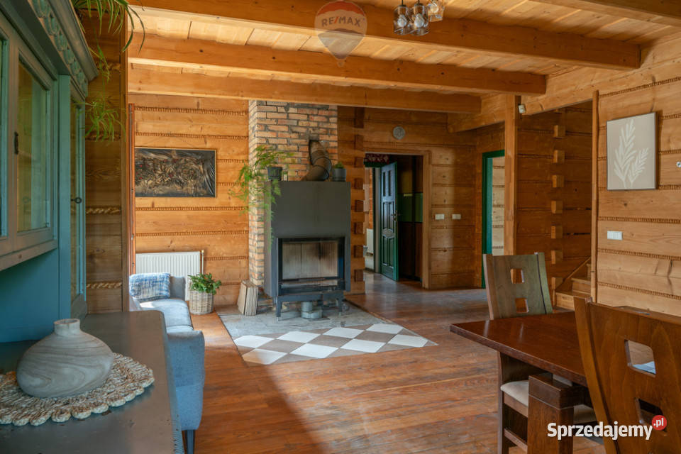 Bajkowy i ekologiczny dom z bala Warszawy mazowieckie Przypki