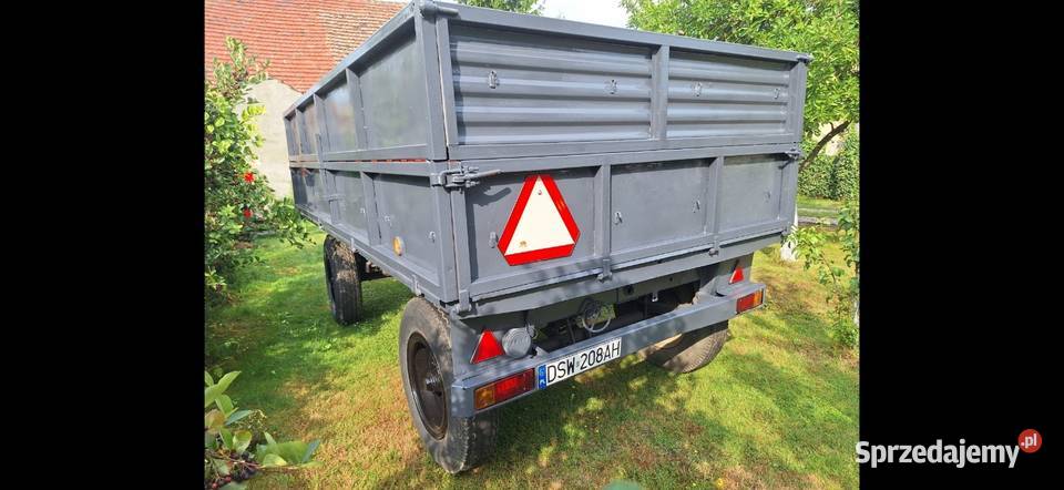 Sprawna przyczepa rolnicza autosan D46 dolnośląskie Marcinowice sprzedam