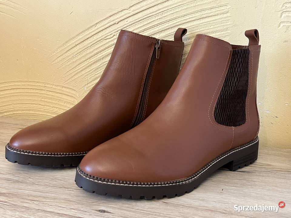modne damskie sztyblety botki Lands end