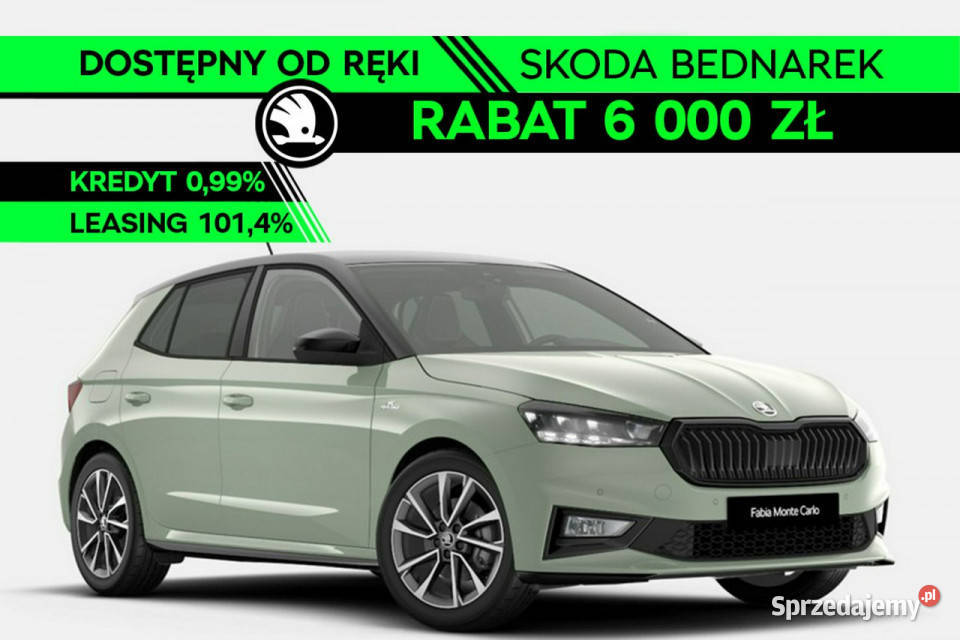 koda Fabia Monte Carlo 15 TSI 150 DSG Dostępny łódzkie Łódź sprzedam