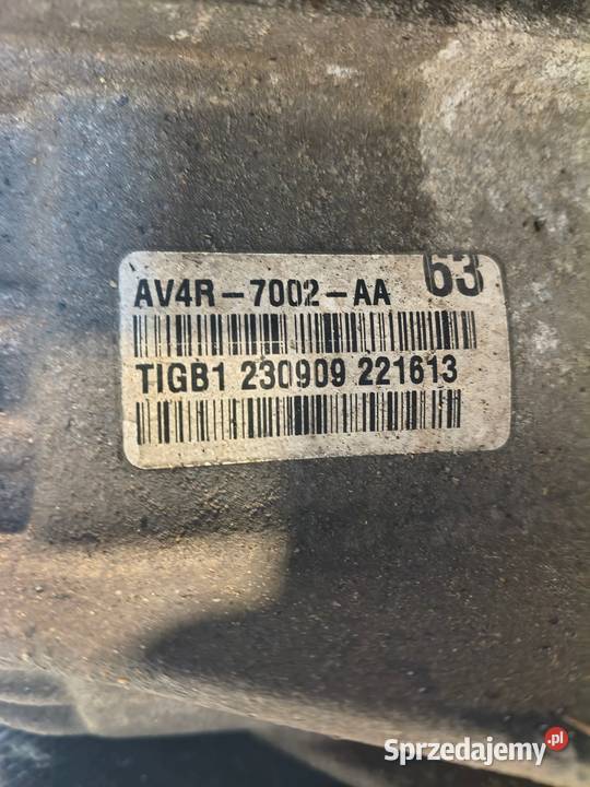 SKRZYNIA BIEGÓW Ford Kuga I MK1 20 TDCI manualna Skrzynie biegów manualne Chełm