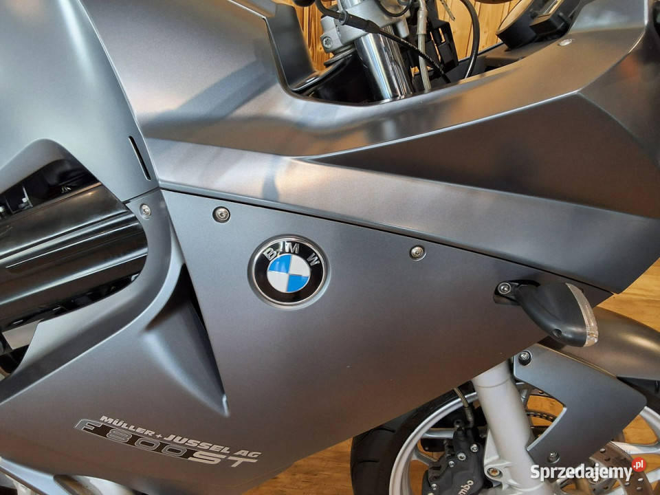 BMW F piękny motocykl BMW F 800 ST WYGLĄDA Stare Miasto