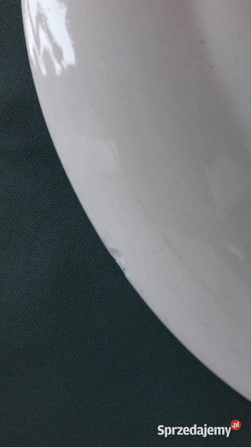 Talerz z kalendarzem i znakami zodiaku z 1986 Porcelana i szkło