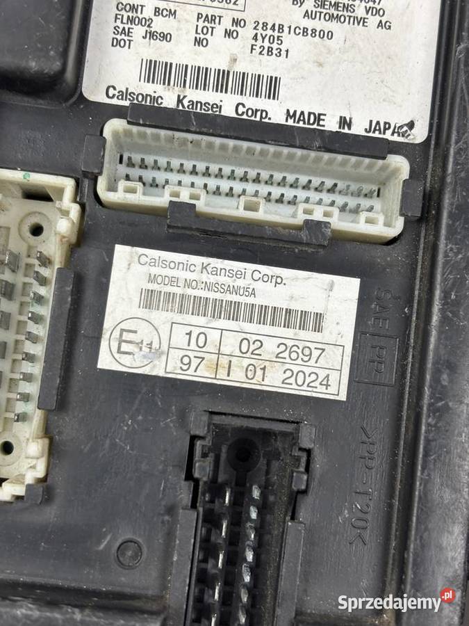 MODUŁ KOMFORTU BCM NISSAN MURANO Z50 wielkopolskie