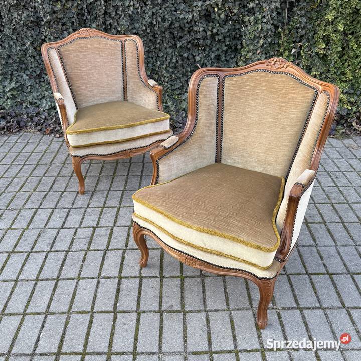 ARTexpert Pałacowy zestaw Sofa dwa fotele Ludwik Meble Dobrzany sprzedam