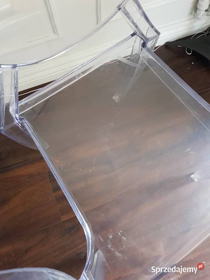 4 x Krzesło Przezroczyste Transparent Kartell Warszawa