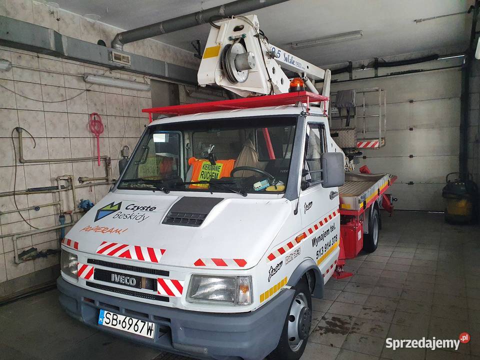 Wynajem Podnośnik koszowy Zwyżka 20m śląskie Pszczyna