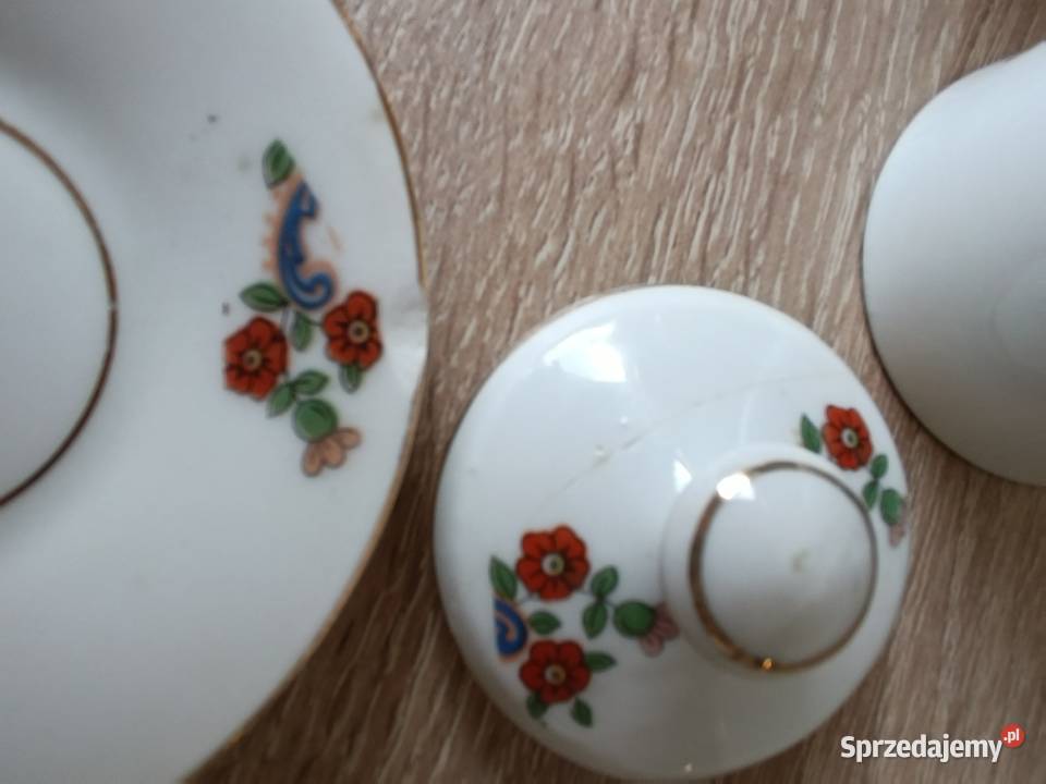 Stara sygnowana porcelana rajski ptak Gorlice sprzedam
