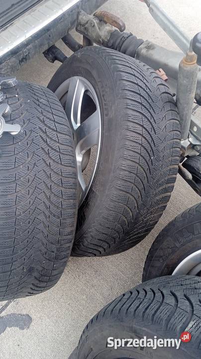 Alufelgi audi VW skoda 5x112 17 opony22555r17