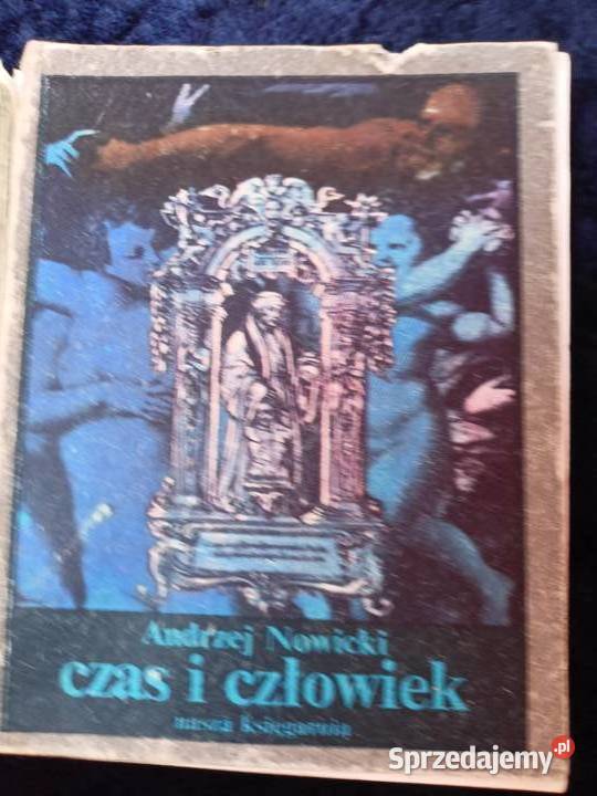 Czas i człowiek Nowicki książki Warszawa Proza i poezja sprzedam