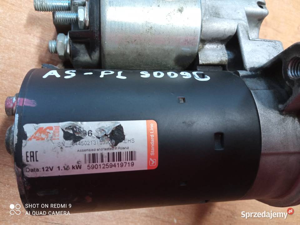 Rozrusznik firmy AS 5901259419719 S0096 Ford podkarpackie Oleszyce
