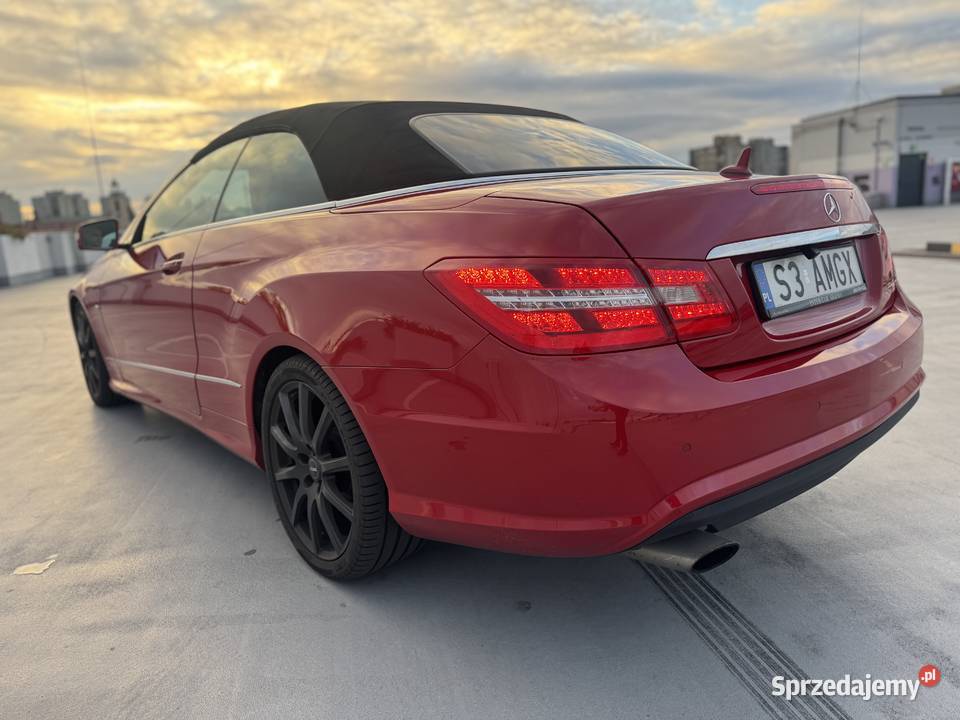 MercedesBenz Klasa E Cabrio W207 z pakietem AMG śląskie Rybnik