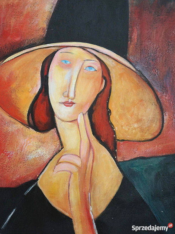 Obraz Olejny Portret Kobiety W Kapeluszu Amedeo Modigliani Warszawa Sprzedajemypl 8939