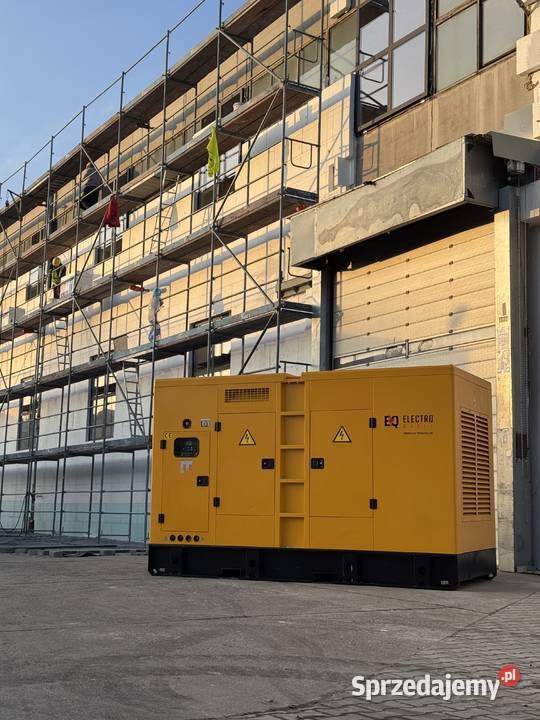 Agregat prądotwórczy Electroquell 250 kVA 200 kW Sadkowski Młyn