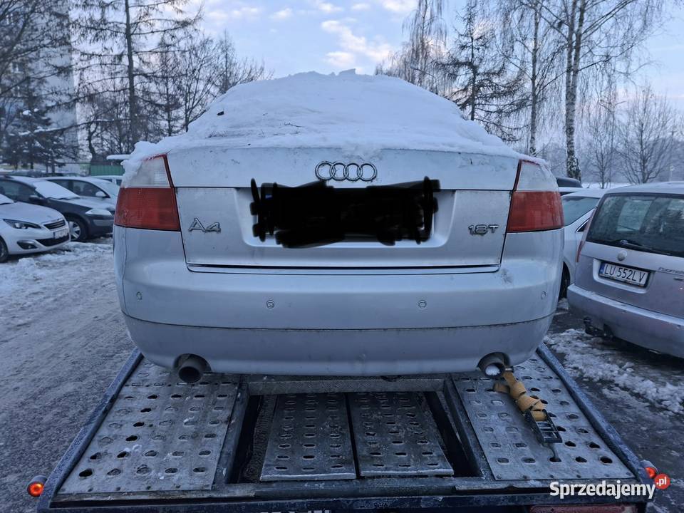 Audi a4 b618 T sline uszkodzony lubelskie Lublin
