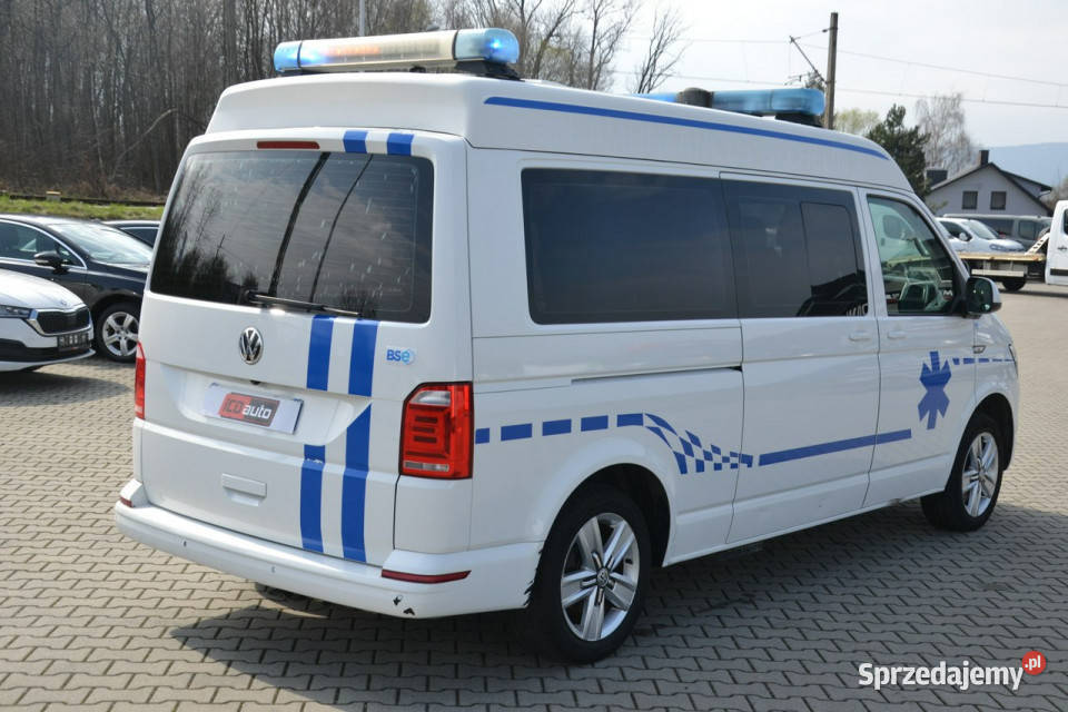 Volkswagen Transporter 20 tdi 204 DSG ambulans Samochody dostawcze