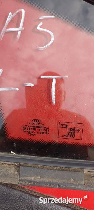Szyby do audi A5 hatchback prawa strona Rok produkcji 2013 Olsztyn sprzedam