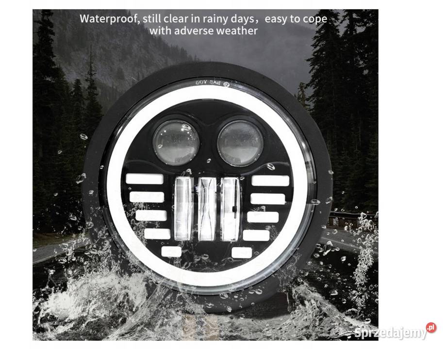 REFLEKTOR LAMPA DO MOTOCYKLA LED Z Sosnowiec