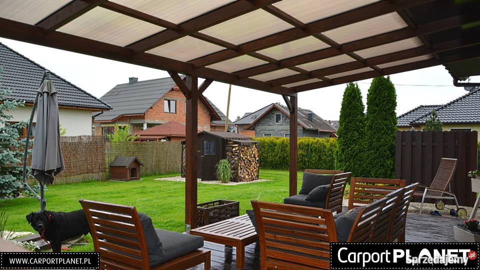 Zadaszenia tarasów pergola tarasowe wiaty Gdańsk