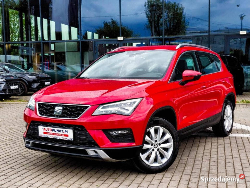 SEAT Ateca 2020r FV23 SalonPL ASO BLIS Alcantara 150KM małopolskie Kraków