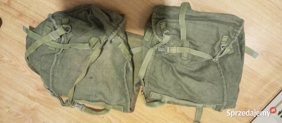 Plecak kostka LWP wojskowy plecak brezentowy z Wołomin
