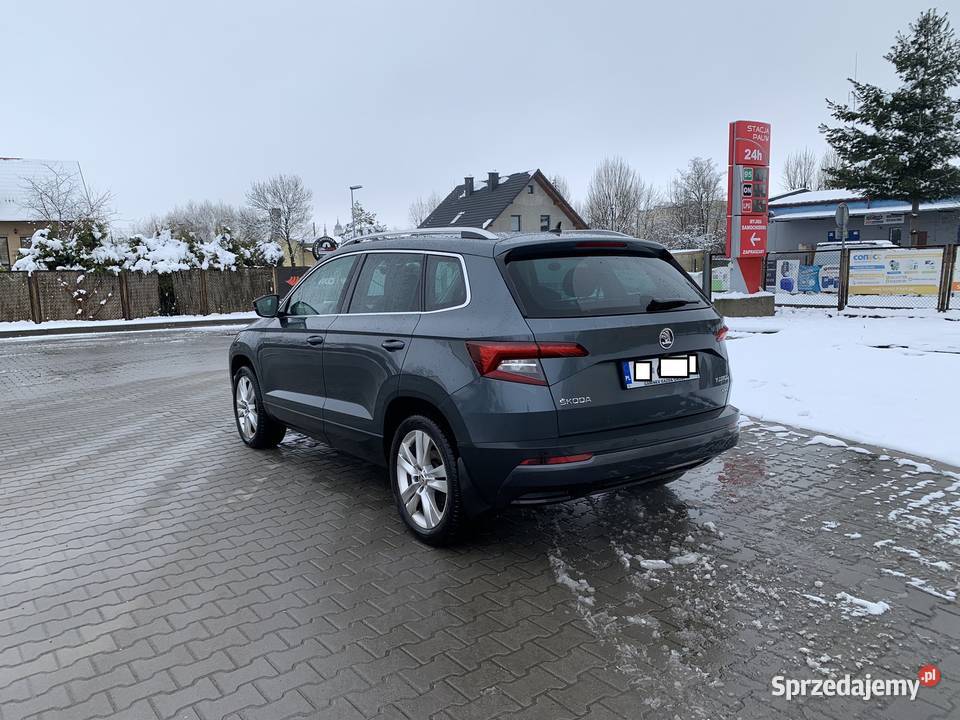 Skoda Karoq FAKTURA VAT 23 20 TDI 4x4 DSG SALON kupiony w polskim salonie świętokrzyskie Włoszczowa