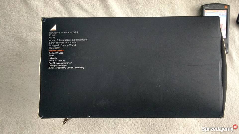 SPV M650 pełny zestaw z pudełkiem stan GPS Warszawa