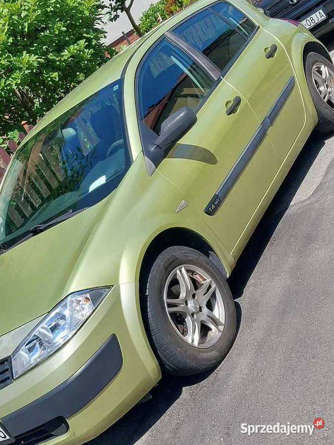 Renault Megane ll 146 najechane 2003 14 benzyna garażowany Zgorzelec