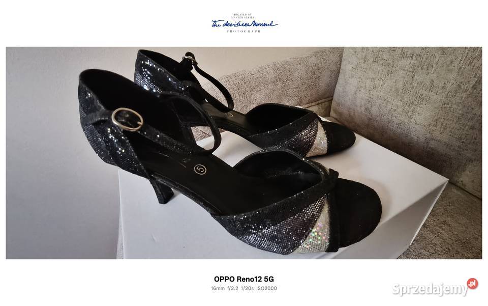 Mam do sprzedania czarnosrebrne eleganckie buty śląskie Bielsko-Biała