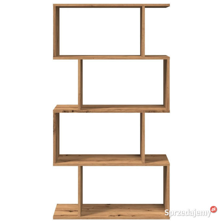 Regał przegroda 4 poziomy dąb artisan 70x24x129 Warszawa