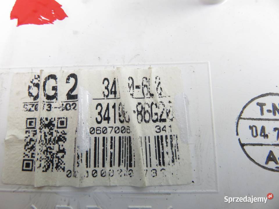 LICZNIK SUBARU JUSTY III 13 AWD 3410086G20