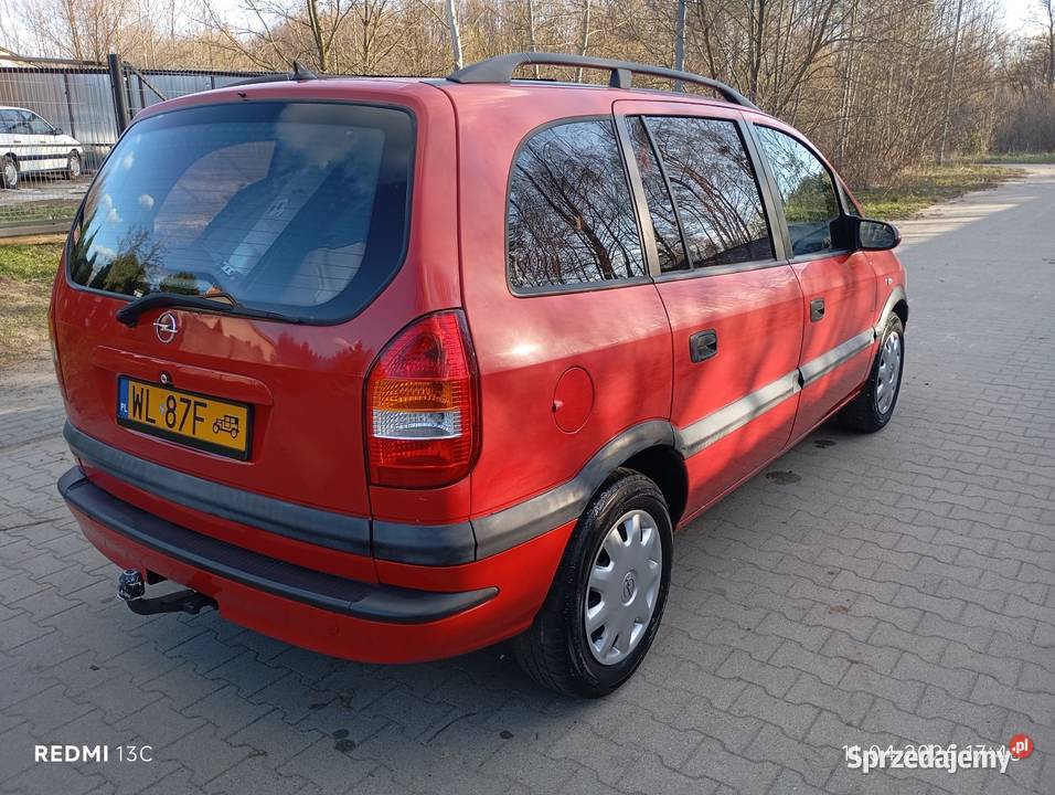 Opel Zafira 18 automat 99 mazowieckie
