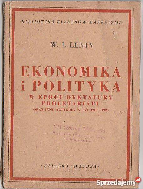 7122 EKONOMIKA I POLITYKA W EPOCE DYKTATURY Czyrna