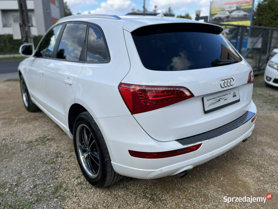 Audi Q5 20 SLINE Quattro Grzane Skóry Panorama relingi dachowe Częstochowa sprzedam