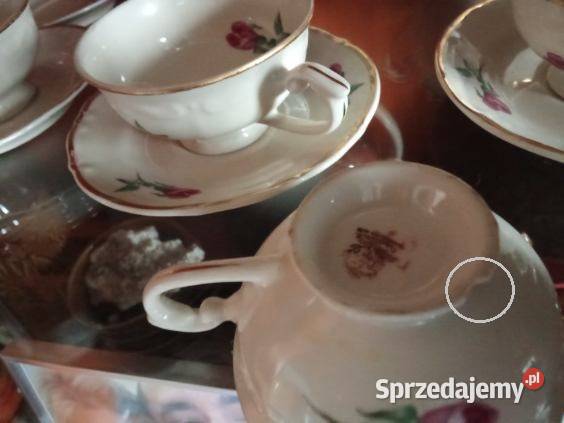 Zestaw kawowy PT Tułowice retro serwis Tułowice Łódź sprzedam