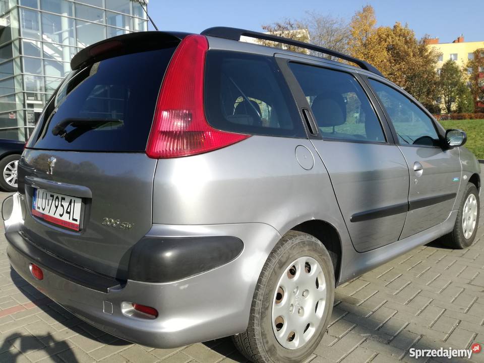Peugeot 206 sw 14 benzyna 1360cm3 lubelskie Lublin