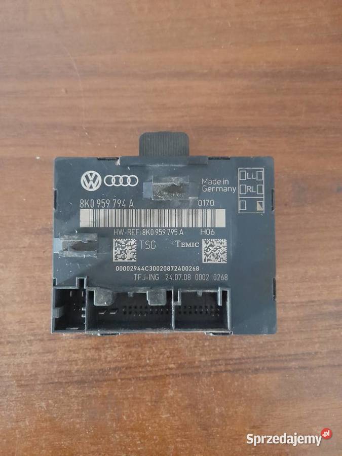 Audi A4 B8 avant moduł sterowania komfortem 8K0 dolnośląskie Ziębice