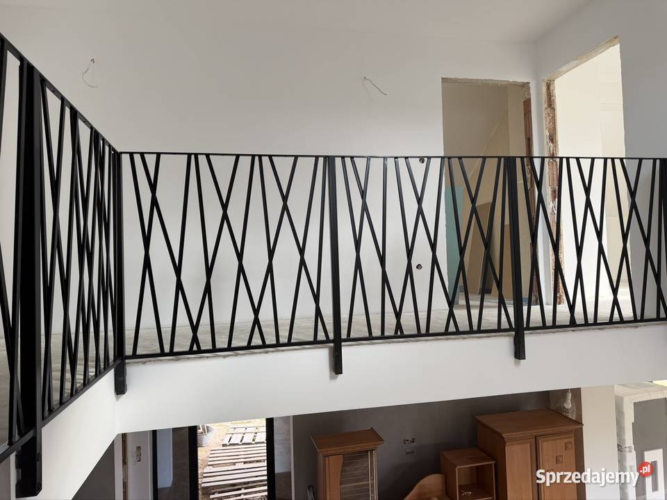 Balustrada poręcz barierka Wykonanie schodów i balustrad łódzkie