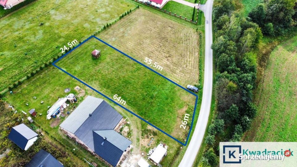 sprzedaży działki 1450m2 Gogołów