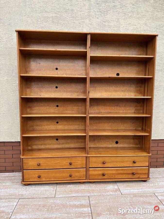Regał na książki biblioteczka szafa sosnowa mazowieckie Garwolin