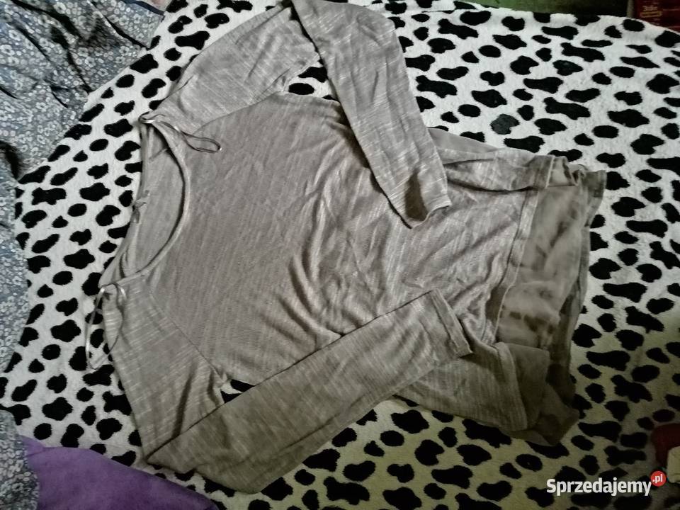 Nowa Bluzka ciekawy tył wstawka ORSAY S xs Leszno