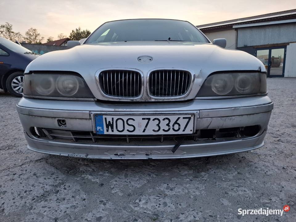 BMW 520d e39 Kombi Czarne Skóry Webasto Alufelgi wspomaganie kierownicy Skawina