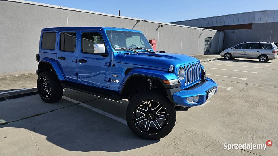 JEEP WRANGLER SAHARA 4xE LIFT 45 TERAFLEX SALON 1998cm3 Środa Śląska