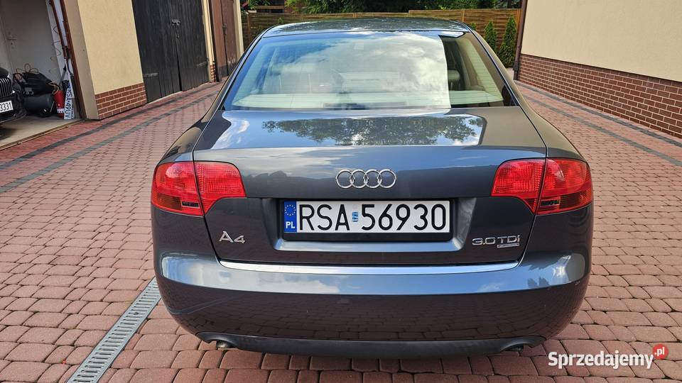 Audi A4 B7 30 TDI 233 2006r QUATTRO 4X4 Automat diesel Zarszyn